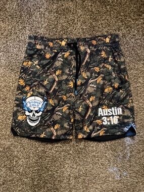 Shoe Palace Stone Cold Camo Print Mens Mesh short